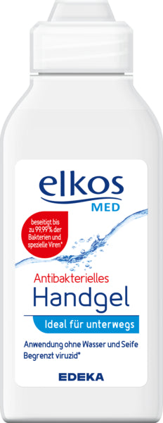 EDEKA elkos MED Antibakterielles Handgel 50ml foodpipe [Lebensmittel-Lieferservice Rostock]