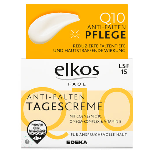 EDEKA elkos Tagescreme Q10 50ml foodpipe [Lebensmittel-Lieferservice Rostock]