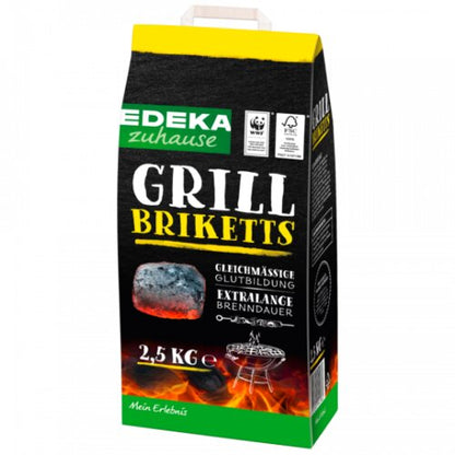 EDEKA zuhause Holzkohlebriketts 2,5kg foodpipe [Lebensmittel-Lieferservice Rostock]