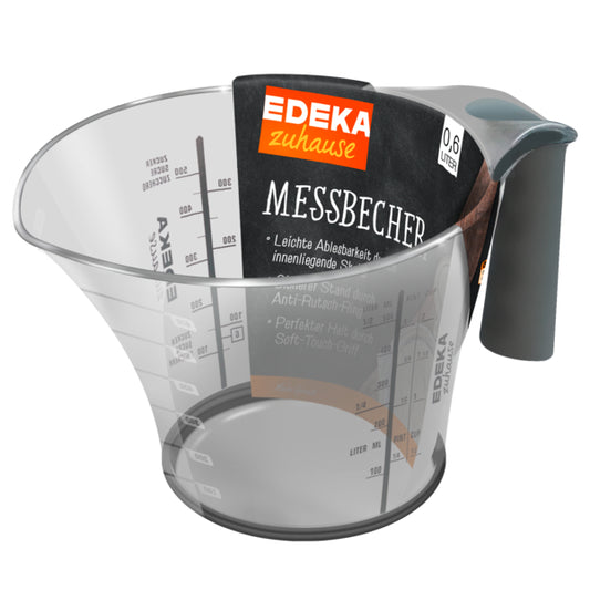 EDEKA zuhause Messbecher 0,6l foodpipe [Lebensmittel-Lieferservice Rostock]