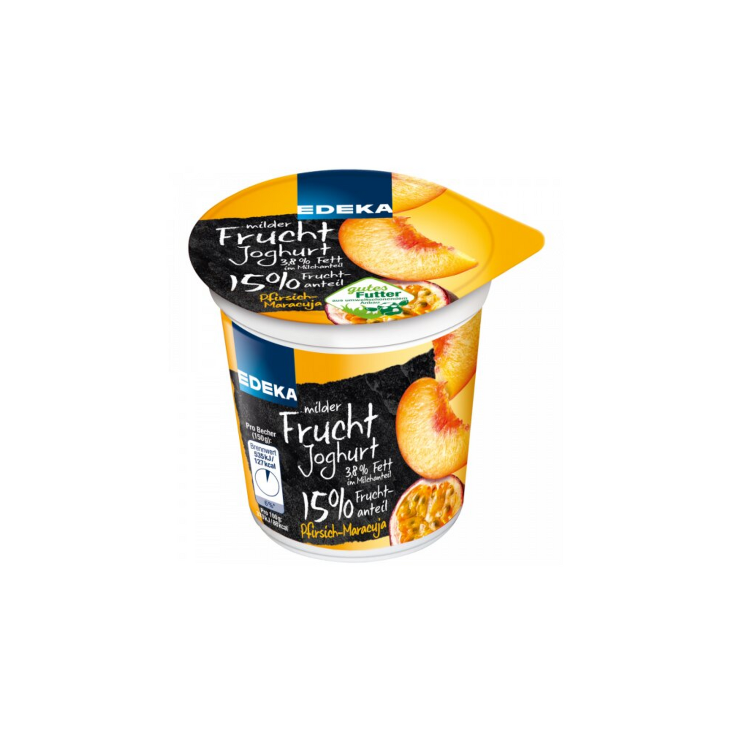 EDEKA Herzstücke Fruchtjoghurt Pfirsich-Maracuja 3,8% 150g