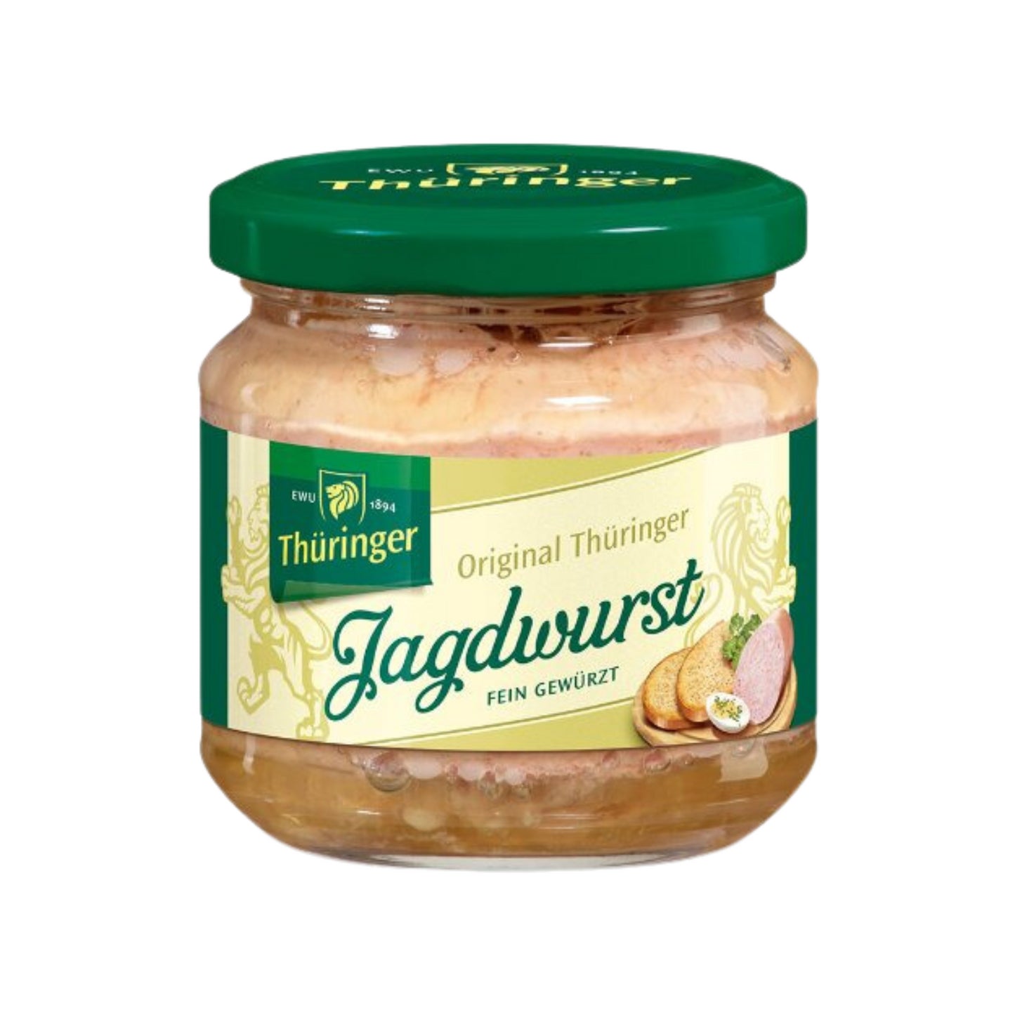 EWU Original Thüringer Jagdwurst 160g foodpipe [Lebensmittel-Lieferservice Rostock]