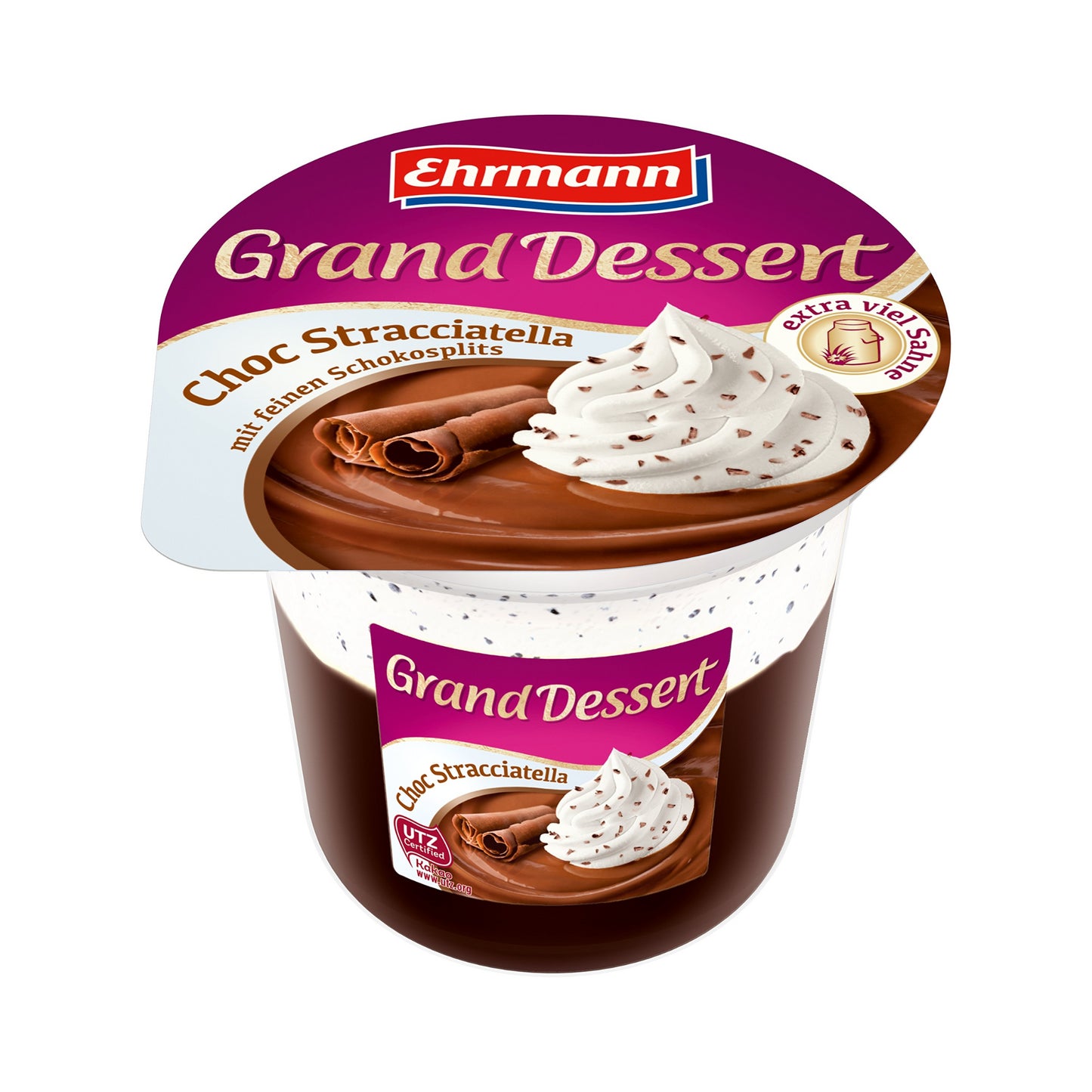 Ehrmann Grand Dessert Choc Stracciatella 190g foodpipe [Lebensmittel-Lieferservice Rostock]