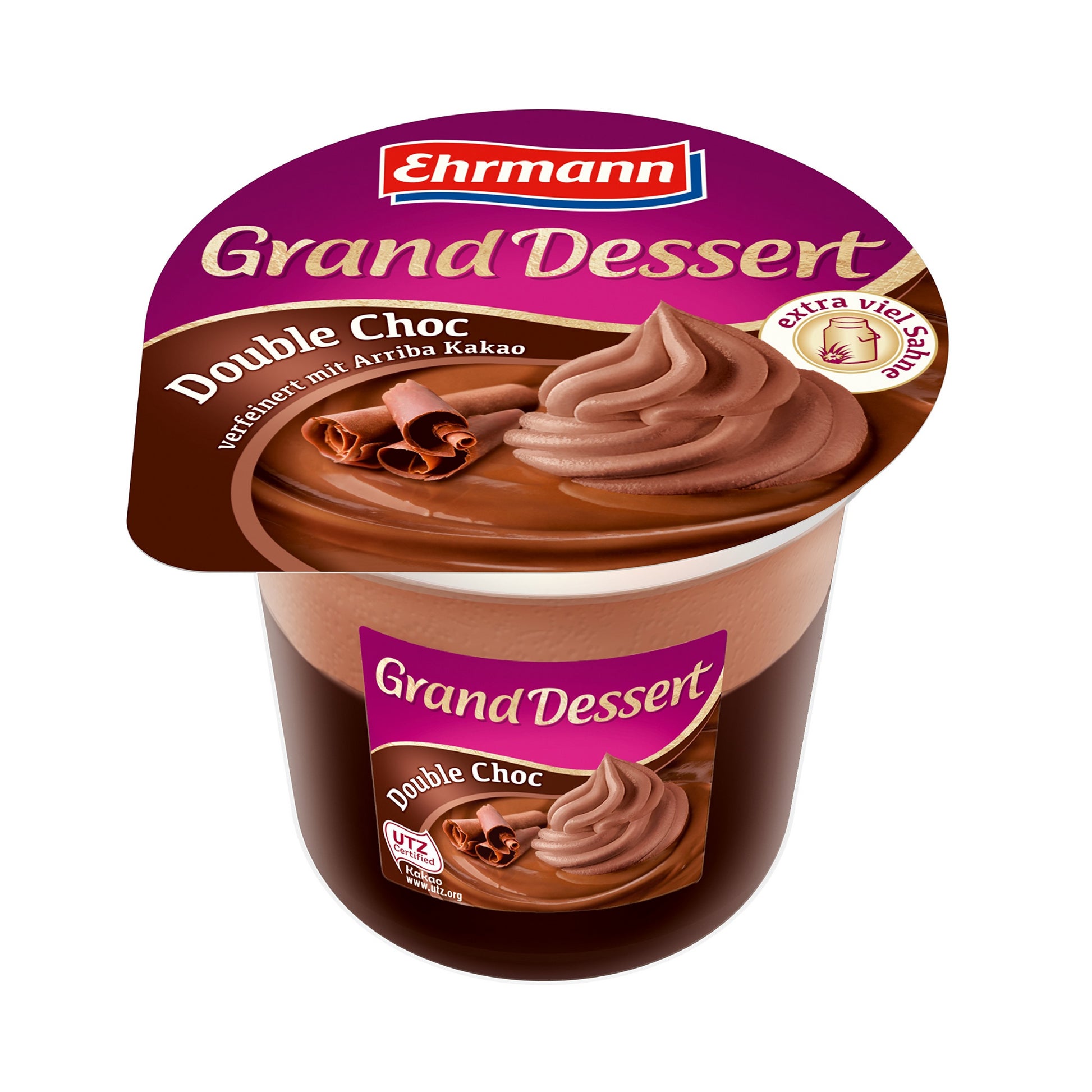 Ehrmann Grand Dessert Double Choc 190g foodpipe [Lebensmittel-Lieferservice Rostock]