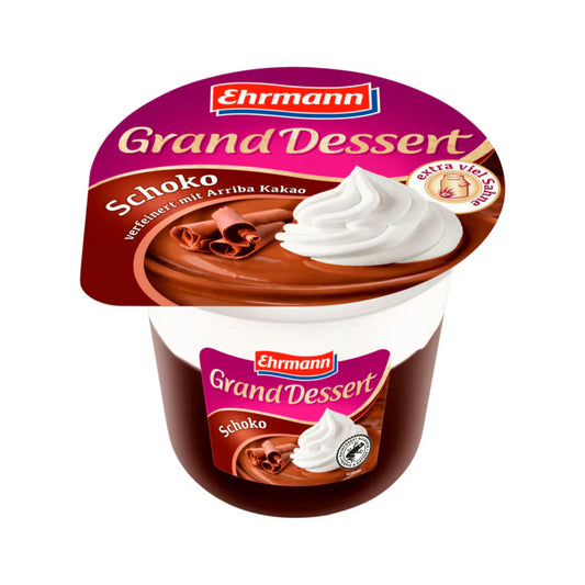 Ehrmann Grand Dessert Schoko 190g foodpipe [Lebensmittel-Lieferservice Rostock]