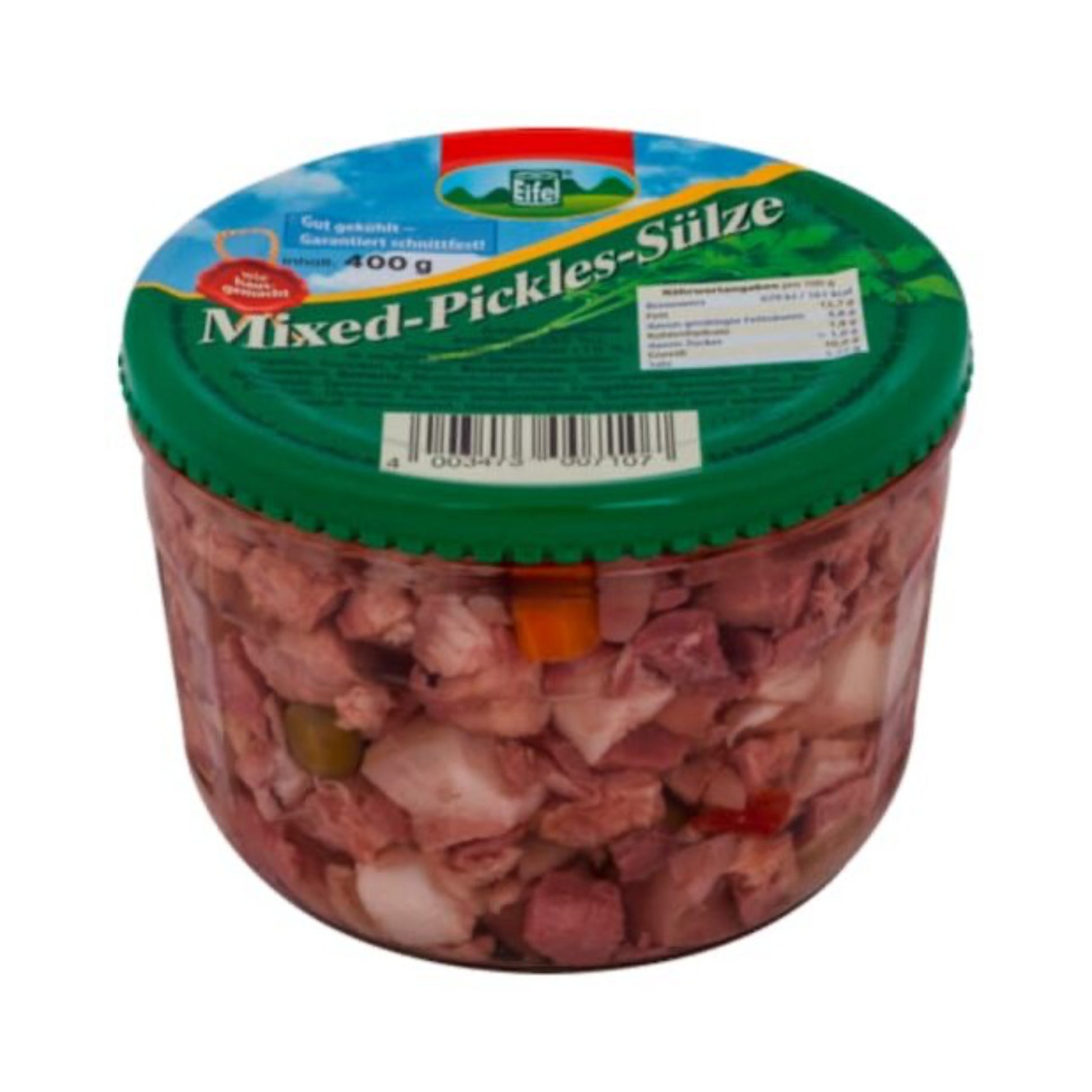 Eifeler Mixed Pickles Suelze 400g foodpipe [Lebensmittel-Lieferservice Rostock]