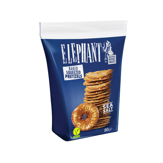 Elephant Pretzels Meersalz 80g foodpipe Rostock [Lebensmittel-Lieferservice Rostock]