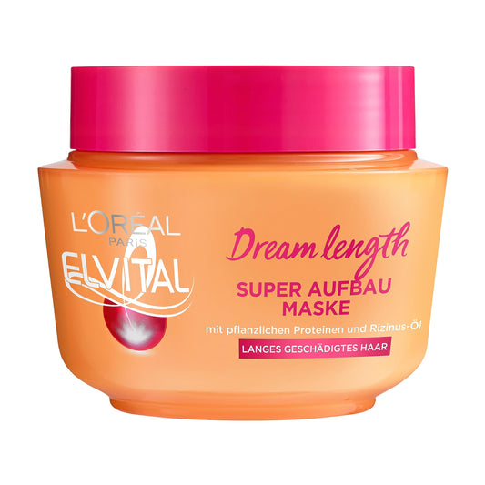 Elvital Maske Dream Length für langes und geschädigtes Haar 300ml foodpipe [Lebensmittel-Lieferservice Rostock]