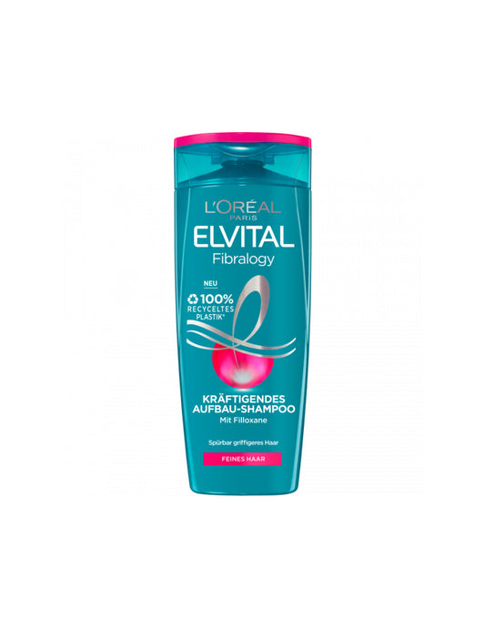 Elvital Shampoo Fibralogy Haarfülle und Aufbau für feines Haar 300ml foodpipe [Lebensmittel-Lieferservice Rostock]