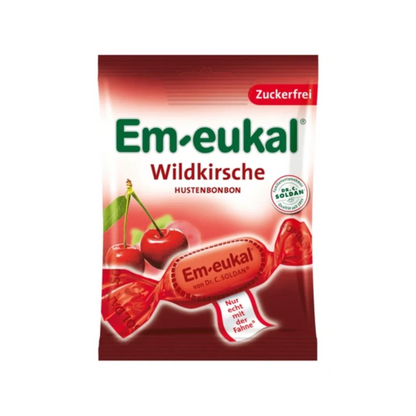 Em-eukal Wildkirsch zuckerfrei 75g foodpipe [Lebensmittel-Lieferservice Rostock]
