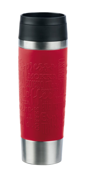 Emsa Isolierbecher Travel Mug Classic dunkelrot 0,5l foodpipe Rostock [Lebensmittel-Lieferservice Rostock]