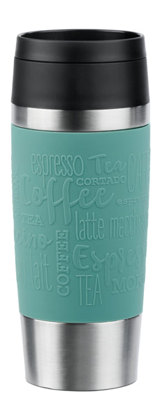 Emsa Isolierbecher Travel Mug Classic petrol 0,36l foodpipe [Lebensmittel-Lieferservice Rostock]