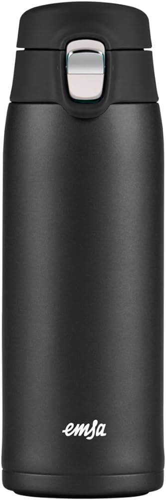 Emsa Light Mug schwarz 0,4l foodpipe [Lebensmittel-Lieferservice Rostock]