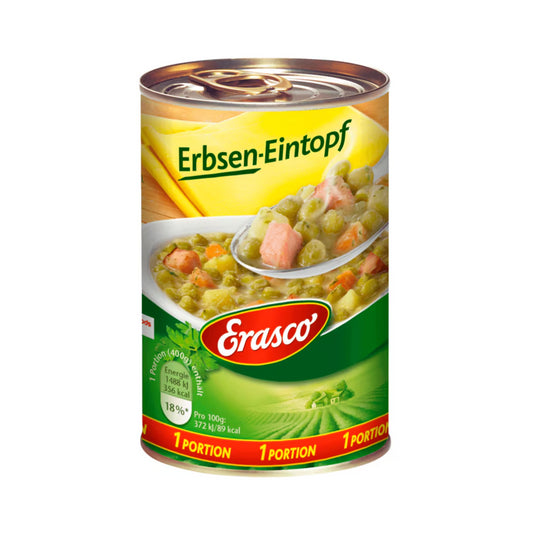 Erasco Erbsen-Eintopf 400g foodpipe [Lebensmittel-Lieferservice Rostock]