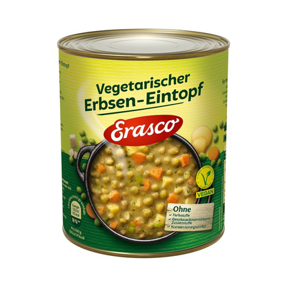 Erasco Erbsen-Eintopf vegetarisch 800g foodpipe [Lebensmittel-Lieferservice Rostock]