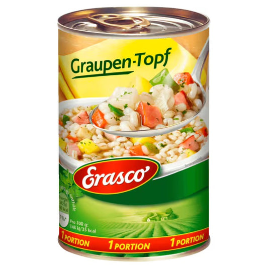 Erasco Graupentopf 400g foodpipe [Lebensmittel-Lieferservice Rostock]