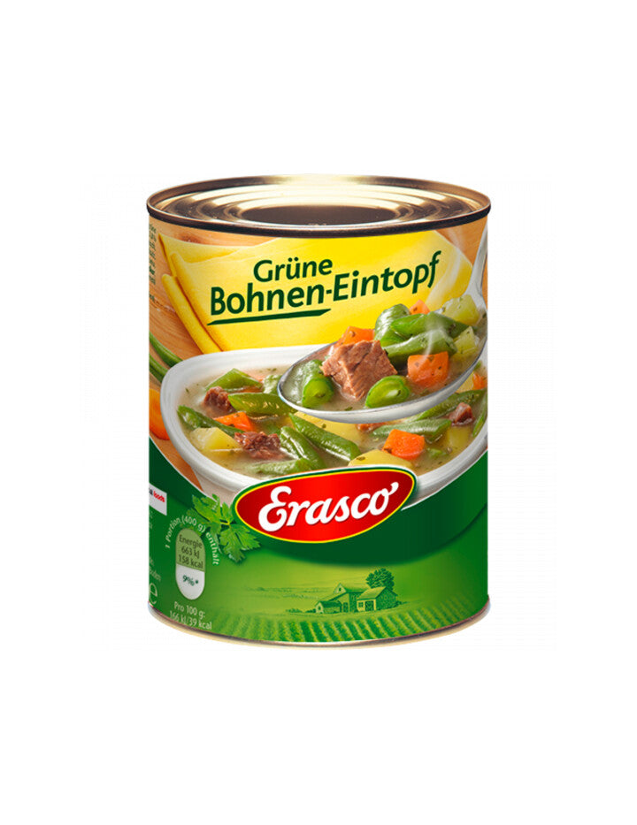 Erasco Grüne Bohnentopf 800g foodpipe [Lebensmittel-Lieferservice Rostock]