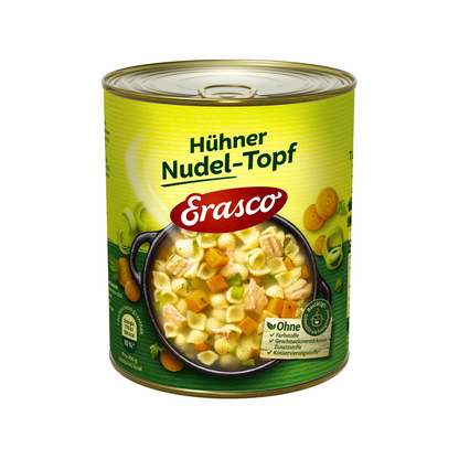 Erasco Hühner-Nudeltopf 800g foodpipe [Lebensmittel-Lieferservice Rostock]