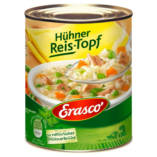 Erasco Hühner-Reistopf 800g foodpipe [Lebensmittel-Lieferservice Rostock]