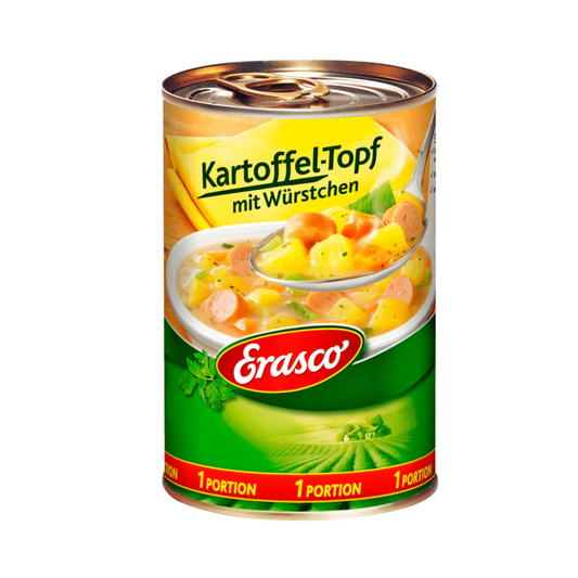 Erasco Kartoffeltopf mit Würstchen 400g foodpipe [Lebensmittel-Lieferservice Rostock]