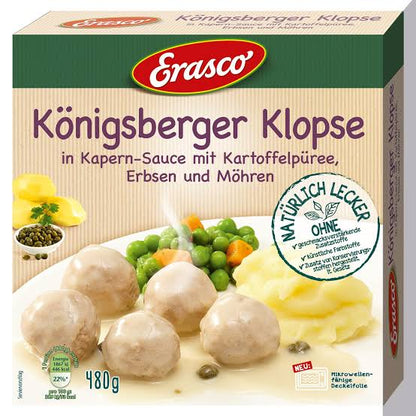 Erasco Menü Königsberger Klopse 480g foodpipe [Lebensmittel-Lieferservice Rostock]