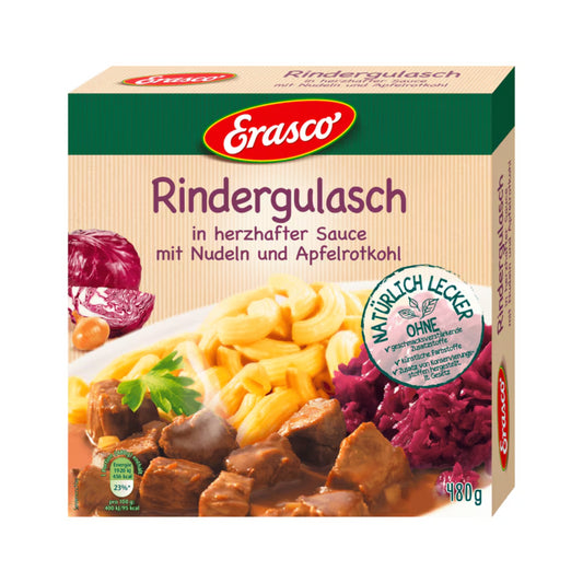 Erasco Menü Rindergulasch 480g foodpipe [Lebensmittel-Lieferservice Rostock]