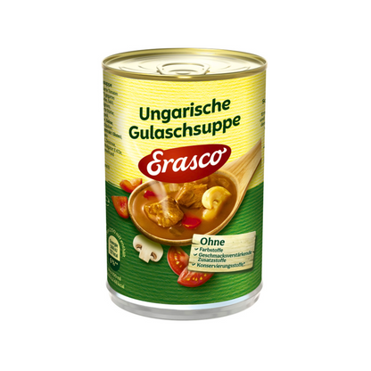 Erasco Ungarische Gulaschsuppe 390ml foodpipe [Lebensmittel-Lieferservice Rostock]