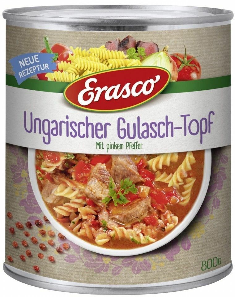 Erasco Ungarischer Gulasch-Topf 800g foodpipe [Lebensmittel-Lieferservice Rostock]