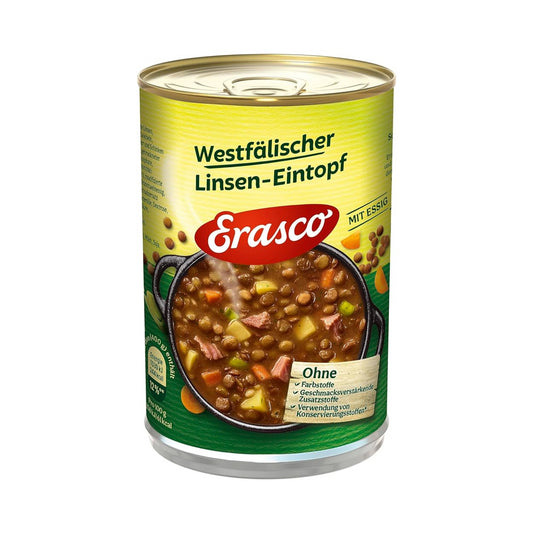 Erasco Westfälischer Linsen-Eintopf 400g foodpipe [Lebensmittel-Lieferservice Rostock]