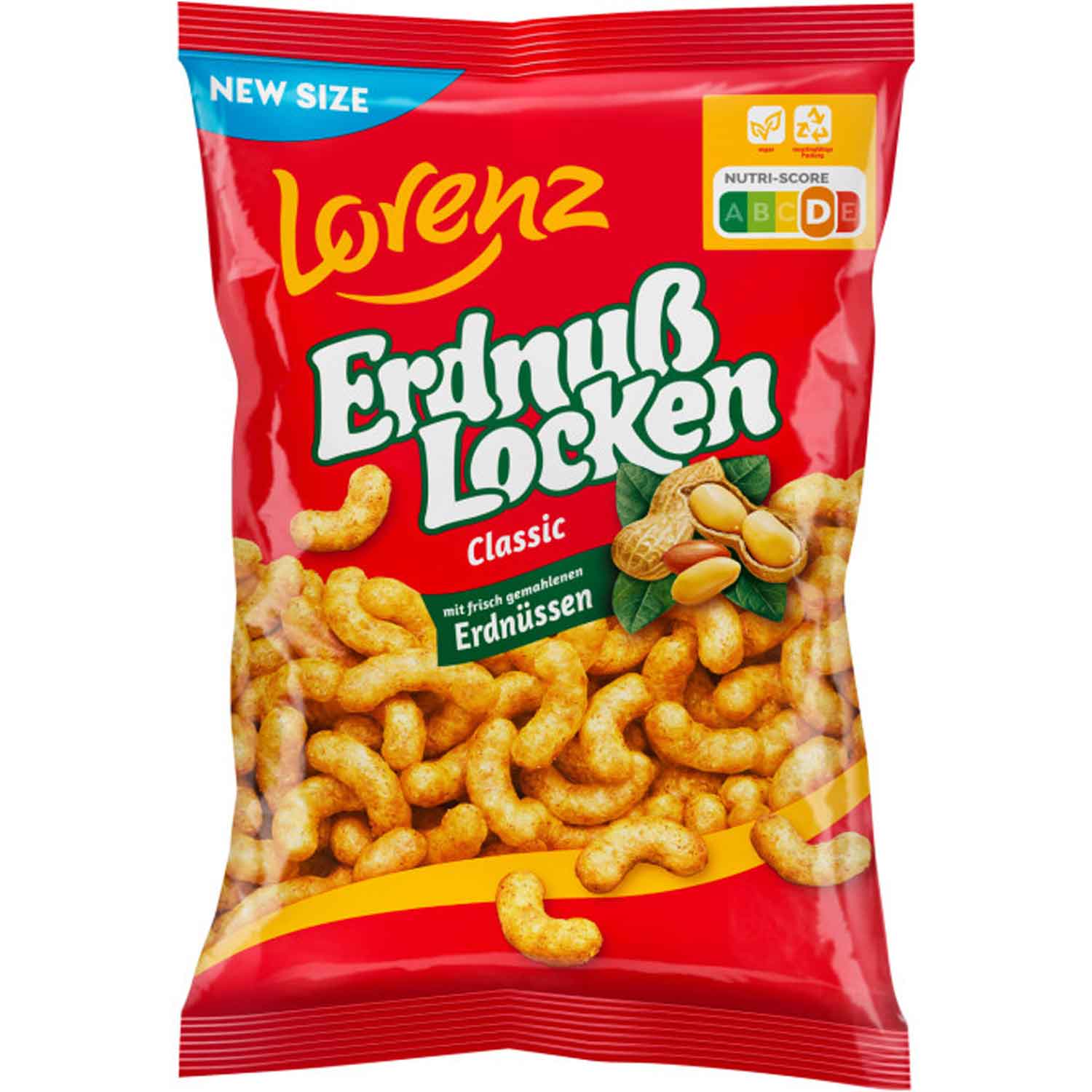 Erdnußlocken Classic 175g foodpipe [Lebensmittel-Lieferservice Rostock]