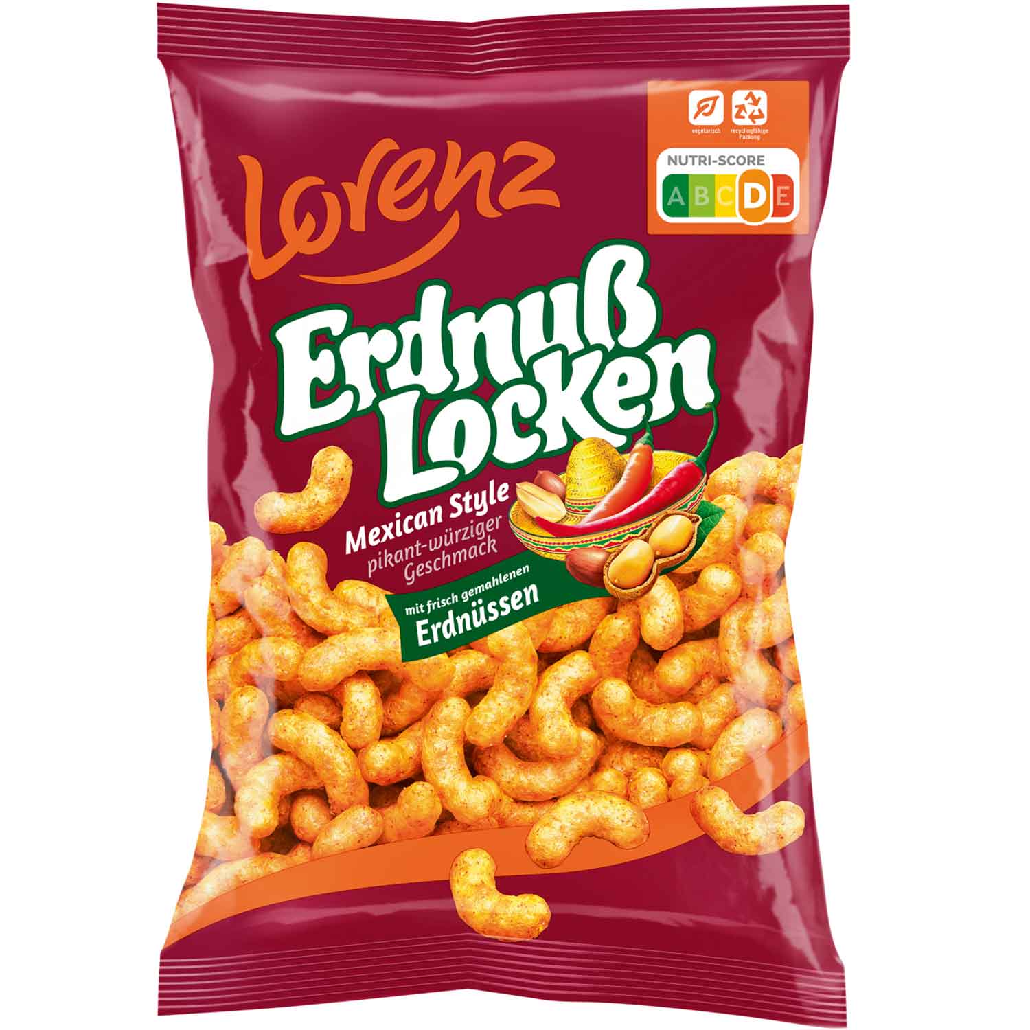 Erdnußlocken Mexican Style 175g foodpipe [Lebensmittel-Lieferservice Rostock]