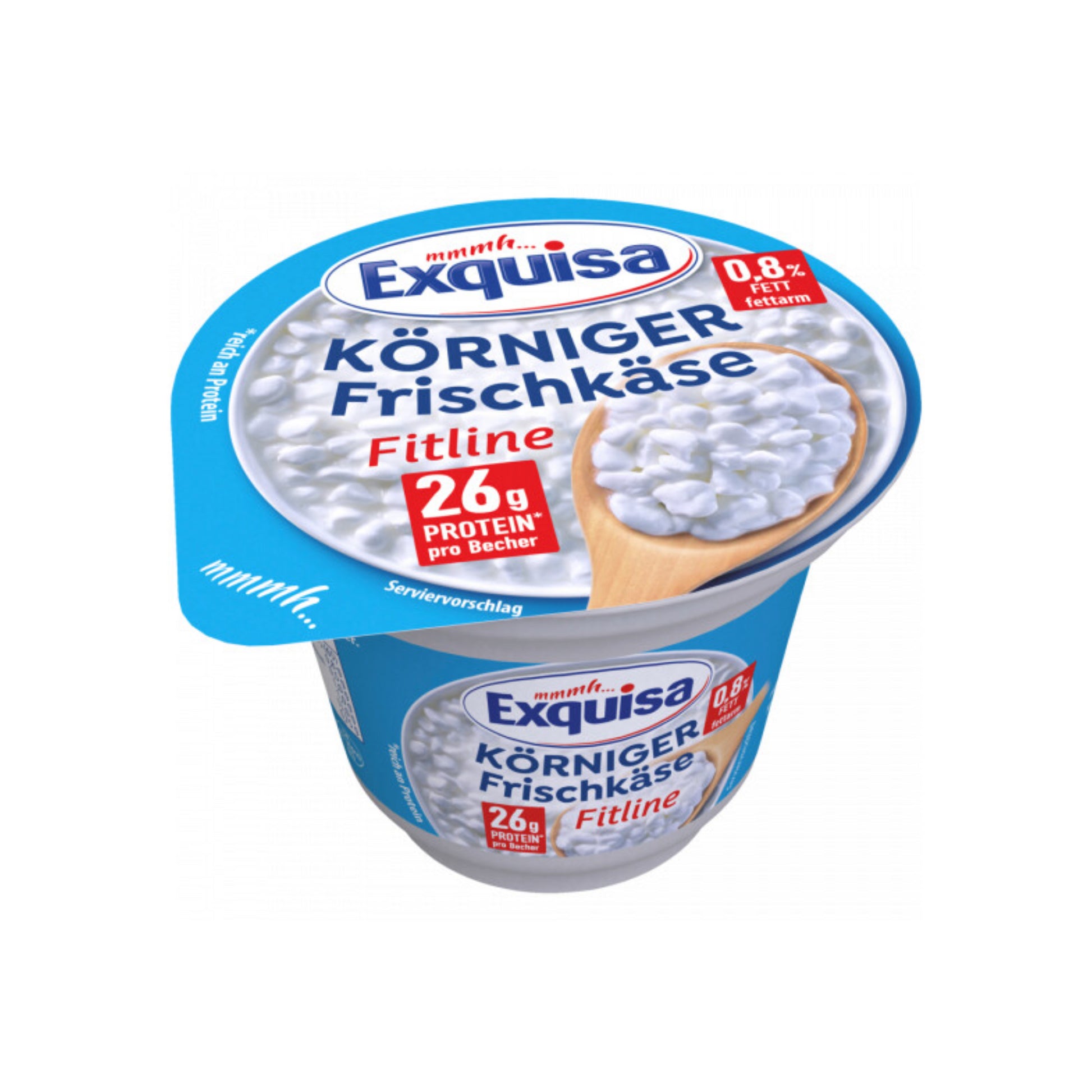 Exquisa Fitline der Körnige natur 0,8% Abs.200g foodpipe [Lebensmittel-Lieferservice Rostock]