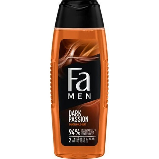 FA Men 2in1 Body&Hair Duschgel Dark Passion 250ml foodpipe [Lebensmittel-Lieferservice Rostock]