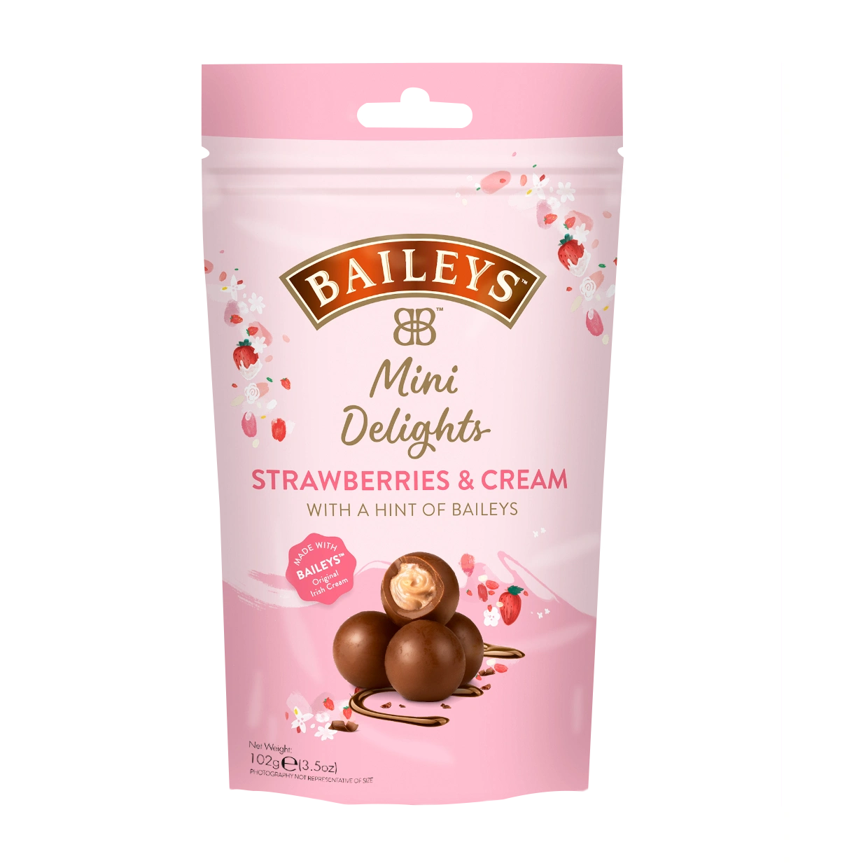 Baileys Choc delights Strawberry Cream 102g