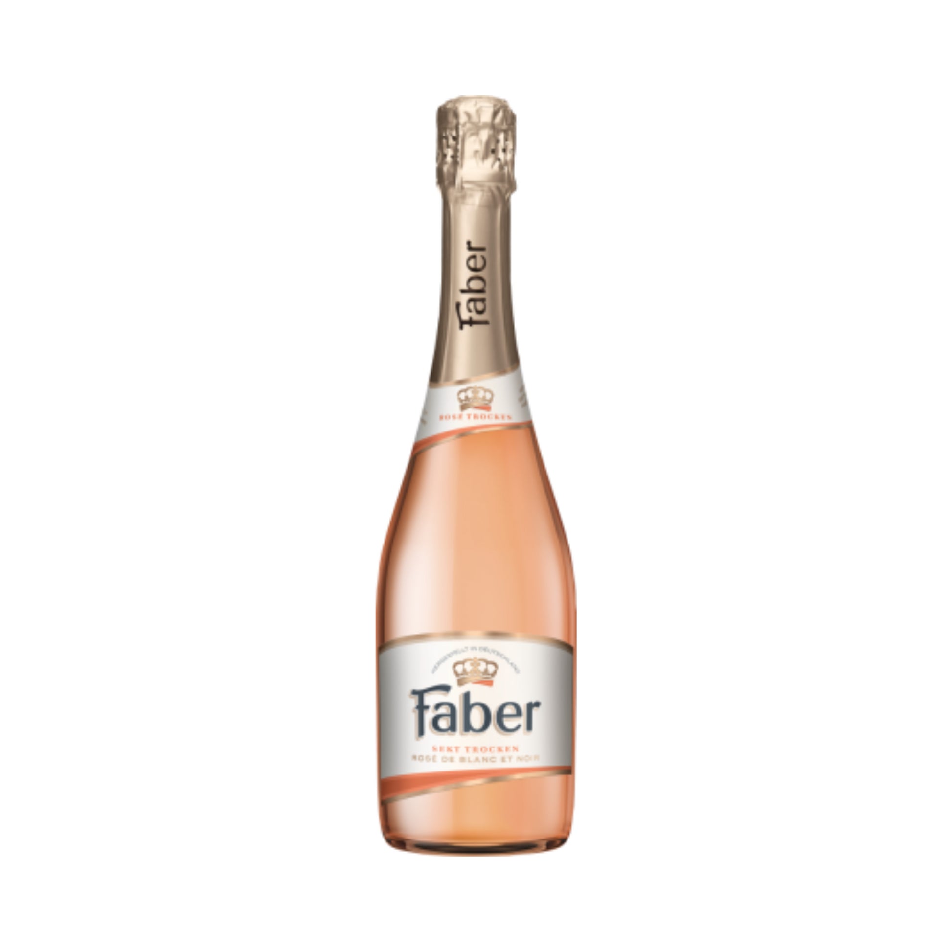 Faber Sekt Rose trocken 0,75l foodpipe [Lebensmittel-Lieferservice Rostock]