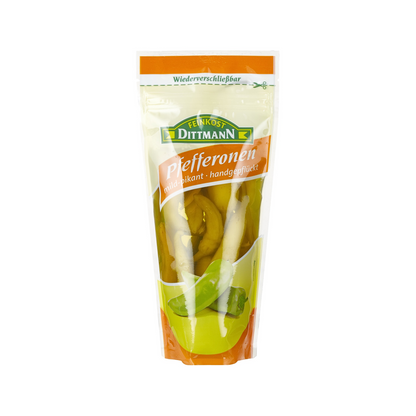 Feinkost Dittmann Pfefferonen Mild 250g foodpipe [Lebensmittel-Lieferservice Rostock]