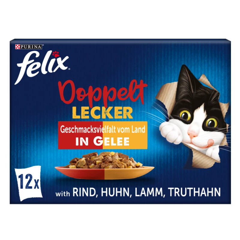 Felix Doppelt Lecker Geschmacksvielfalt vom Land 12x85g foodpipe [Lebensmittel-Lieferservice Rostock]