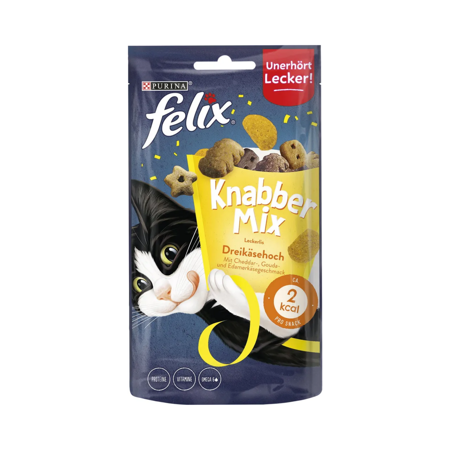 Felix Knabber Mix Dreikäsehoch 60g foodpipe [Lebensmittel-Lieferservice Rostock]