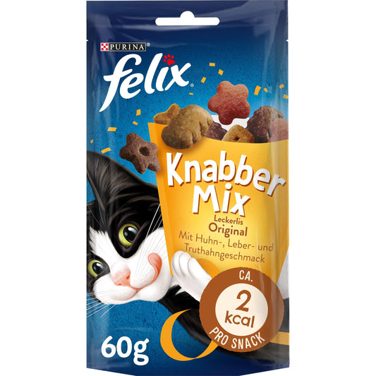 Felix Knabbermix Original Katzensnacks 60g foodpipe [Lebensmittel-Lieferservice Rostock]