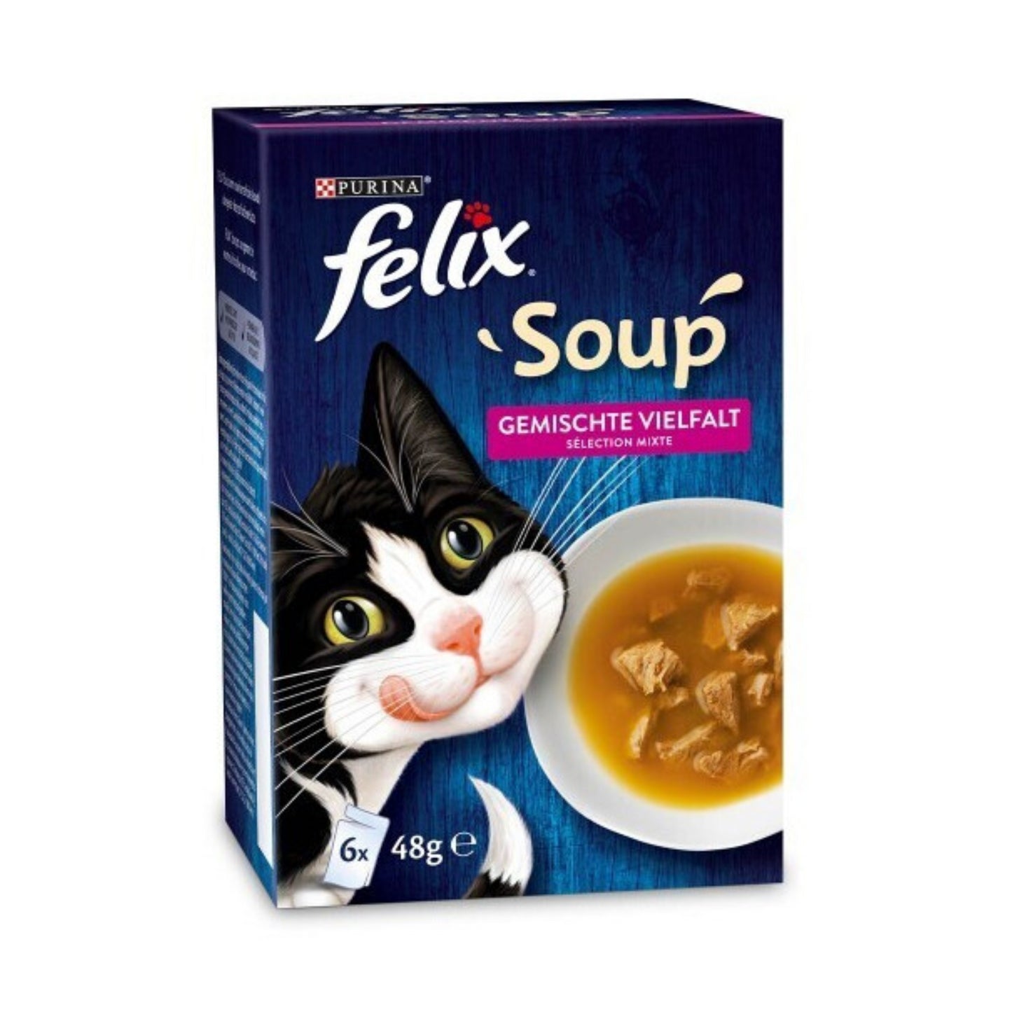 Felix Soup Gemischte Vielfalt 6x48g foodpipe [Lebensmittel-Lieferservice Rostock]