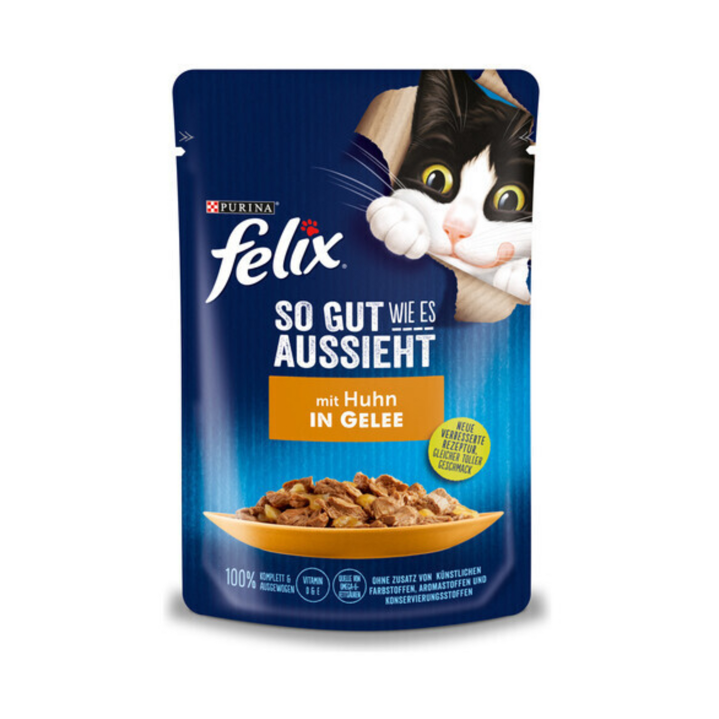 Felix so gut wie es aussieht Huhn 85g foodpipe [Lebensmittel-Lieferservice Rostock]