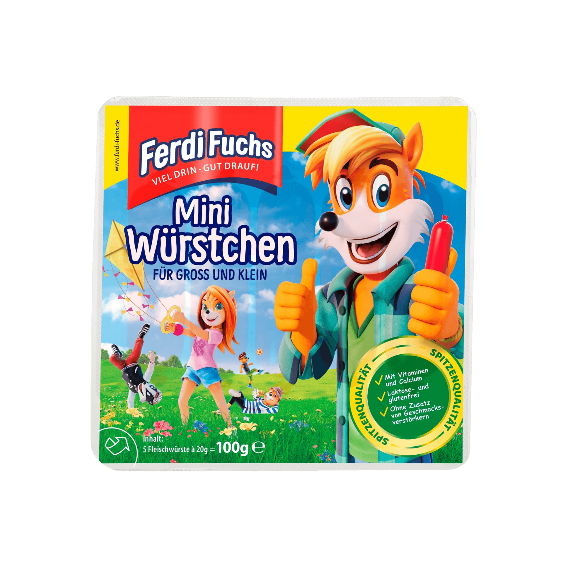 Ferdi Fuchs Mini-Würstchen 5x20g foodpipe [Lebensmittel-Lieferservice Rostock]