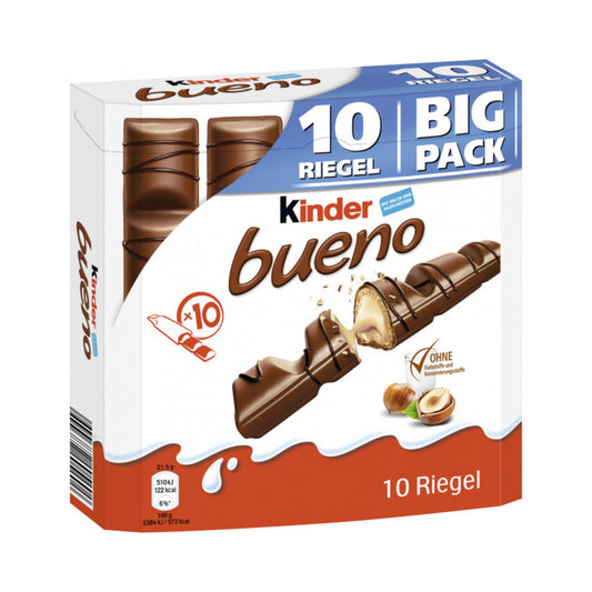 Ferrero Kinder Bueno 10ST 215g foodpipe [Lebensmittel-Lieferservice Rostock]