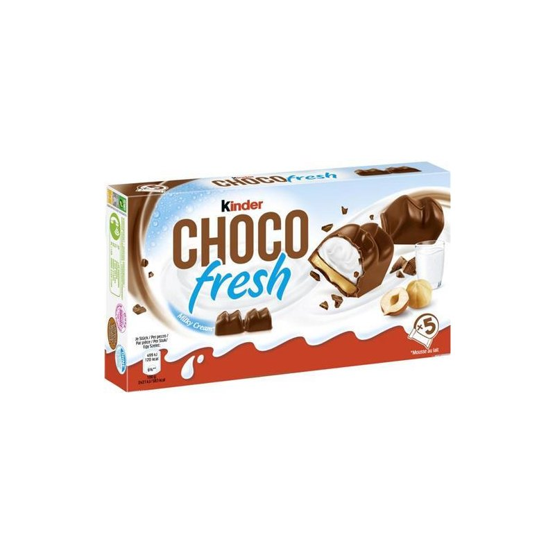 Ferrero Kinder Choco fresh 5ST 102,5g foodpipe [Lebensmittel-Lieferservice Rostock]