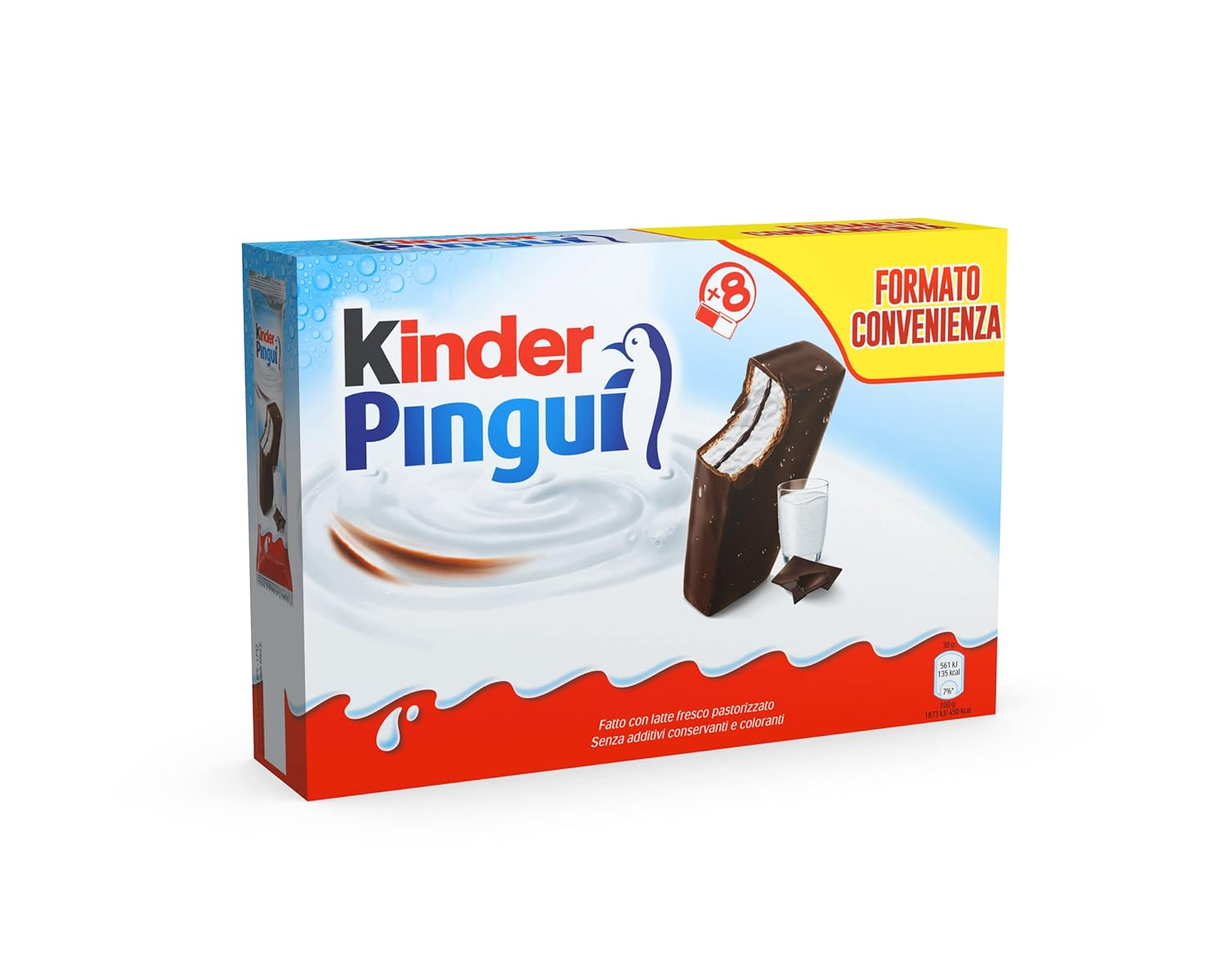 Ferrero kinder Pingui 8ST 240g foodpipe [Lebensmittel-Lieferservice Rostock]