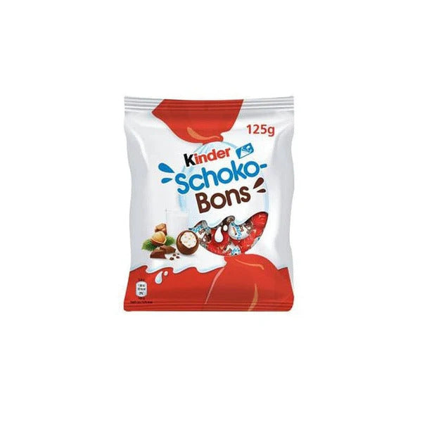 Ferrero kinder Schoko-Bons 125g foodpipe [Lebensmittel-Lieferservice Rostock]