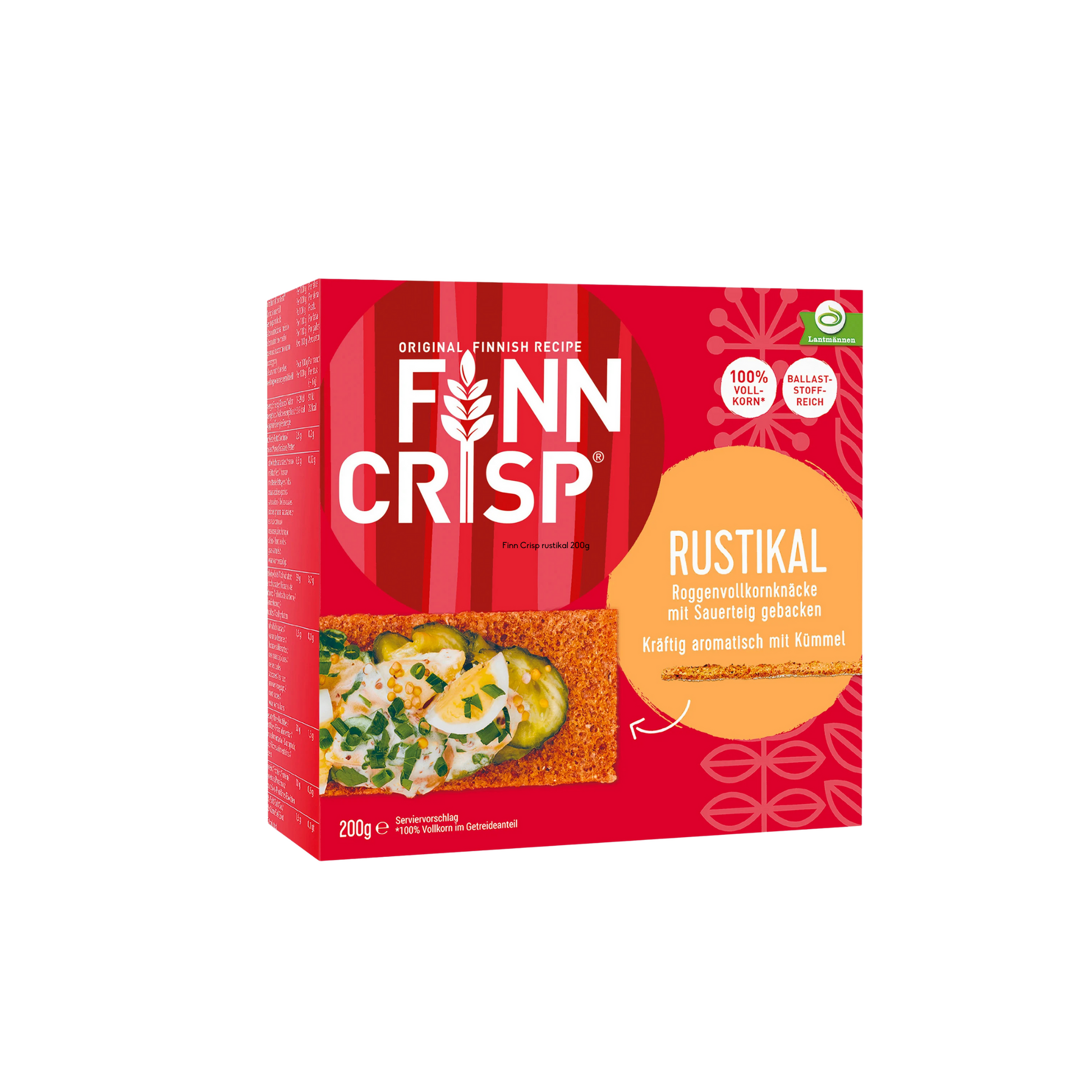 Finn Crisp rustikal 200g foodpipe [Lebensmittel-Lieferservice Rostock]