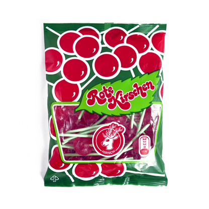 Fischer Fine Sweets Kirschen Lollis 100g foodpipe [Lebensmittel-Lieferservice Rostock]