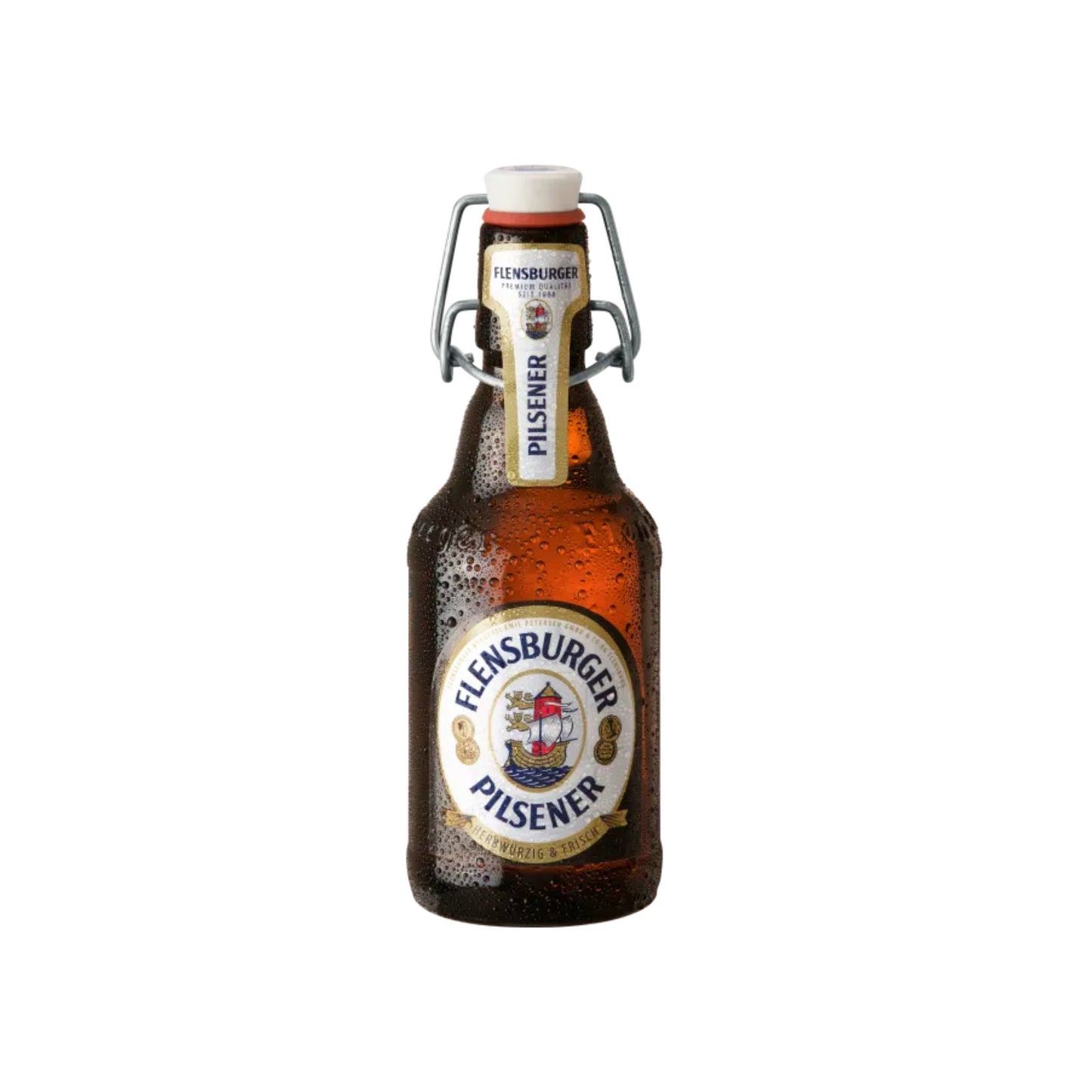 Flensburger Pilsener Bügelverschluss 0,33l MW foodpipe [Lebensmittel-Lieferservice Rostock]