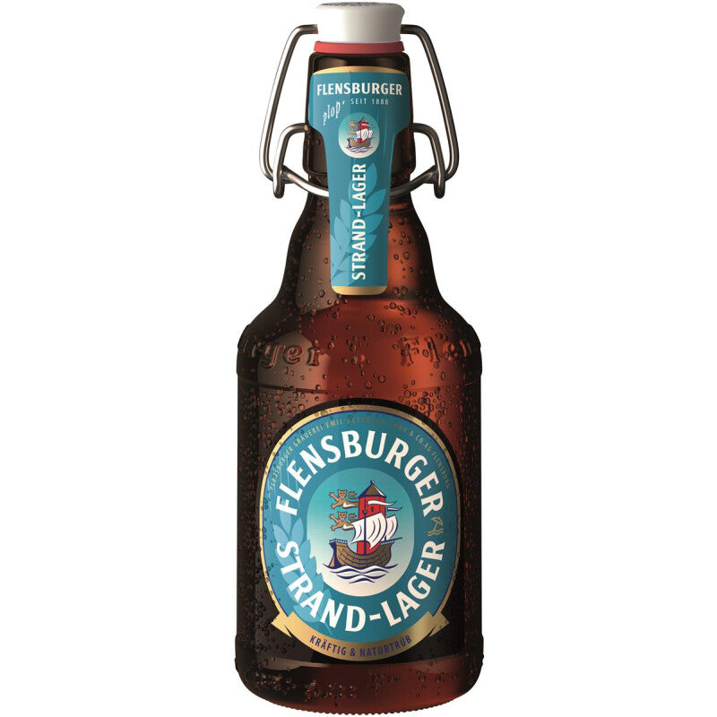 Flensburger Strand-Lager 0,33l MW foodpipe [Lebensmittel-Lieferservice Rostock]